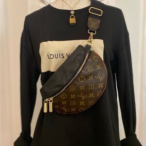 ❤️ Monogram Bumbag UPCYCLED HANDMADE ❤️